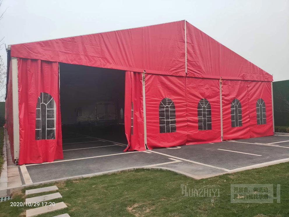 倉儲篷房廠家華之熠介紹篷房與物流運輸的關系