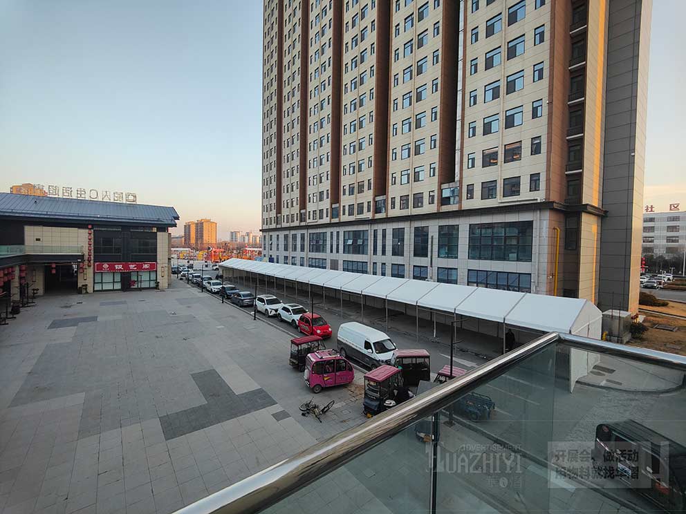 美食節篷房出租的可移動性獲得用戶認可