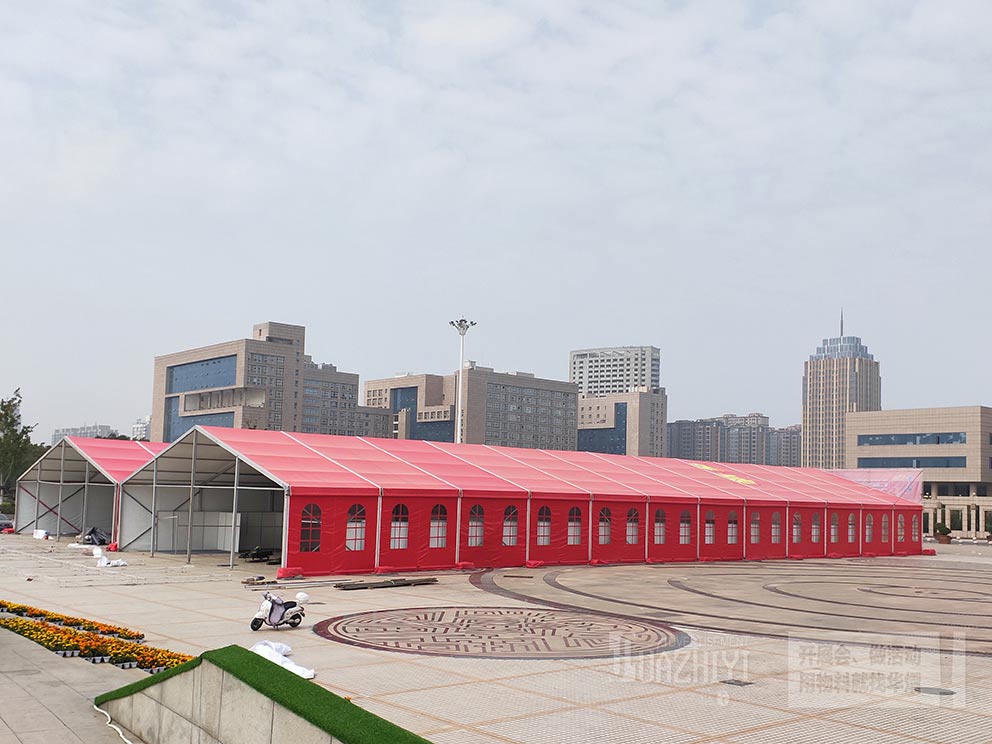 展銷會篷房租賃廠家助力科技博覽會