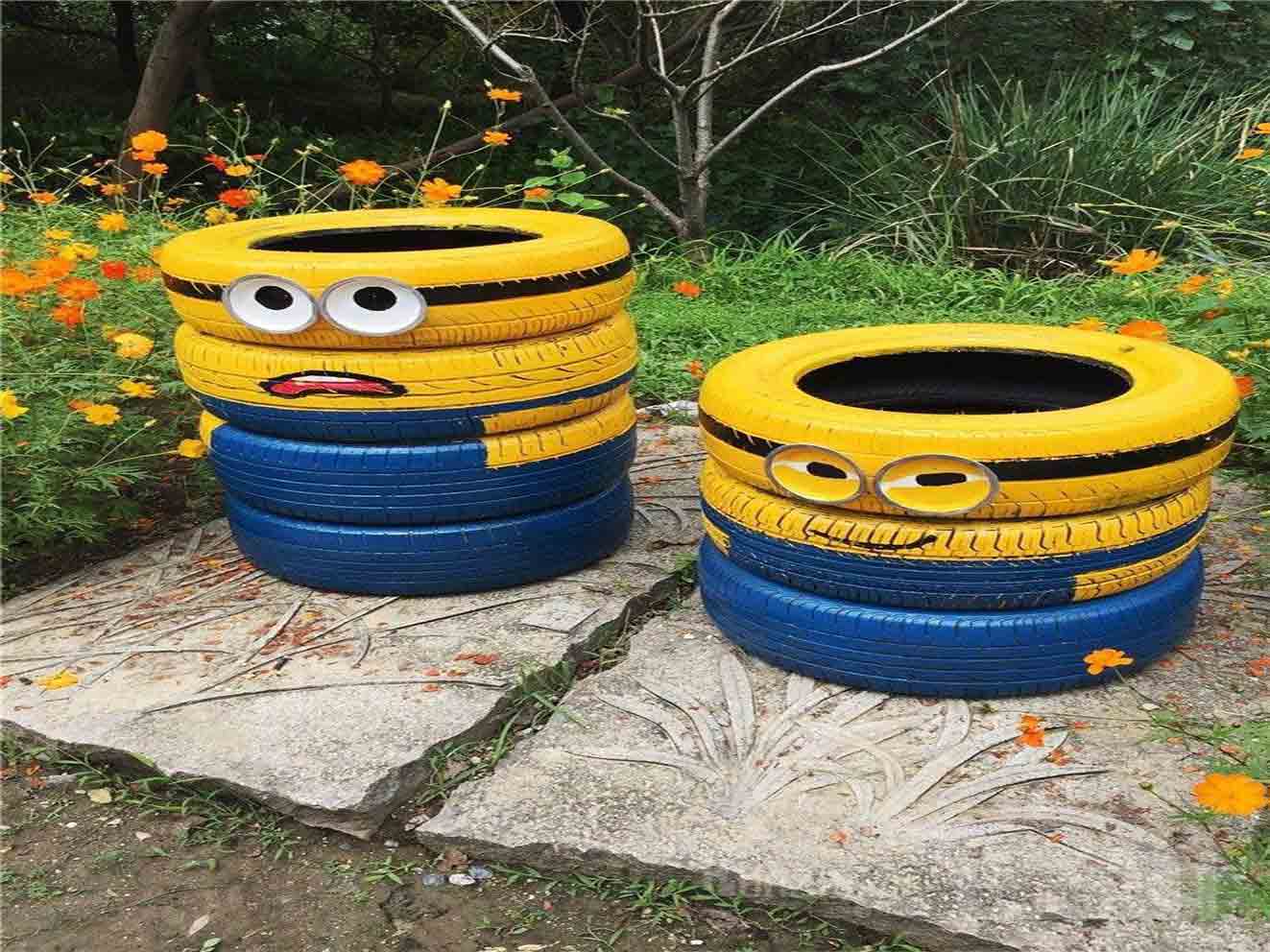 華熠物料租賃廠家介紹裝飾輪胎的優(yōu)點