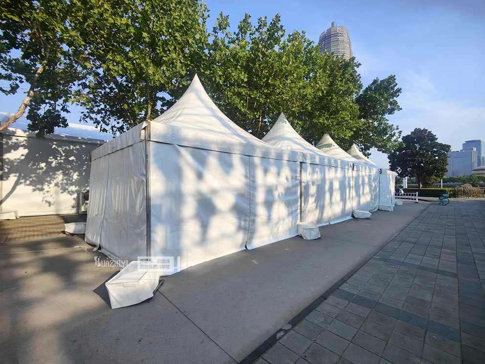 美食節篷房出租搭建周期要多久？