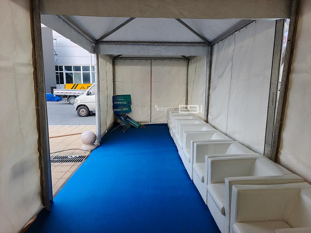 華熠篷房租賃搭建公司助力長垣國際起重博覽交易會