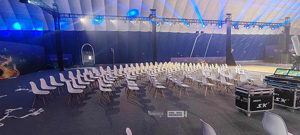 華熠桌椅出租助力首屆鄭州考古文創雅集