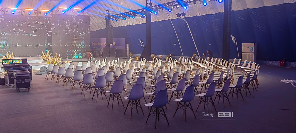 華熠桌椅出租助力首屆鄭州考古文創雅集